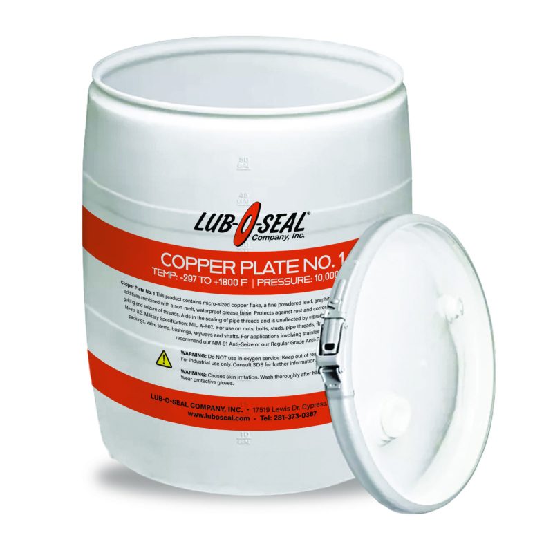 Lub-O-Seal Copper Plate® No.1 Anti-seize Compound - Image 8