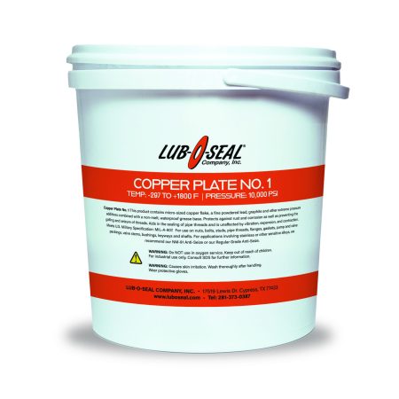 Lub-O-Seal Copper Plate® No.1 Anti-seize Compound